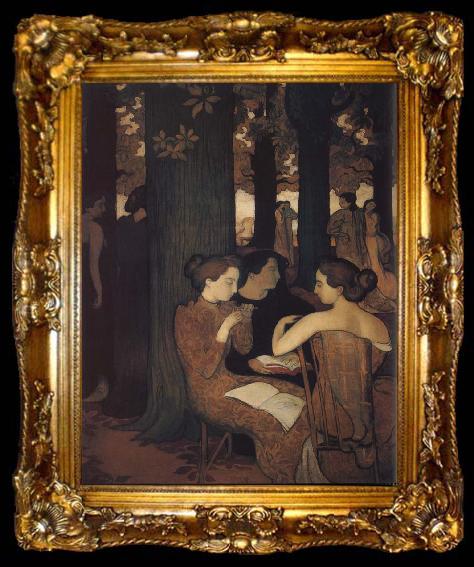 framed  Maurice Denis The Muses, ta009-2